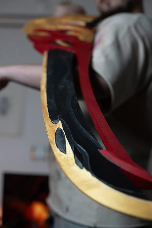 Genshin İmpact Arataki İtto Redhorn Stonethresher Kılıç